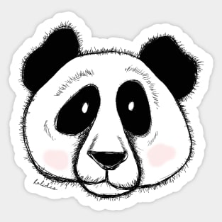Pam the Panda Sticker